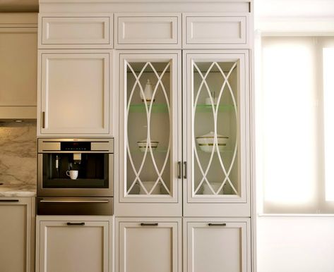 Cabinet Mullions, Kitchen Glass Doors, Kitchen Cabinet Glass, Glass Kitchen Cabinet Doors, Glass Kitchen Cabinets, Cabinet Glass Doors, Doors Kitchen, Concept Kitchen, Cabinet Glass