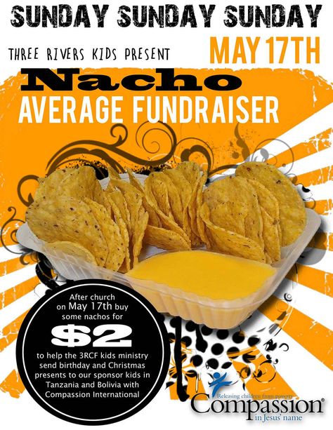 Nacho Fundraiser flyer | por littleStory Lunch Fundraiser Ideas, March Fundraising Ideas, Fundraiser Ideas For Church, Fundraising Food Ideas, Summer Fundraiser Ideas, Fundraiser Food Ideas, Dinner Fundraiser Ideas, Fundraising Dinner Ideas, Food Fundraising Ideas