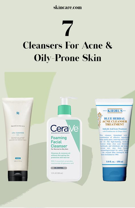 The Best Cleansers for Oily, Acne-Prone Skin With love and beauty, visit us here: https://deadsea-cosmetic.com/ #acneprone Best Makeup For Acne, 2023 Skincare, The Best Cleanser, Best Cleansers, Best Cleanser, Acne Makeup, Oily Skin Acne, Acne Free Skin, Skin Advice