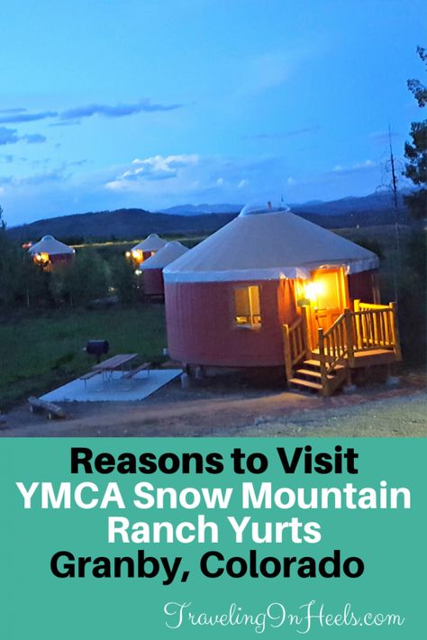 Snow Mountain Ranch Yurts Snow Mountain Ranch Colorado, Granby Colorado, Mountain Ranch, Travel America, Colorado Adventures, Vacation Itinerary, Visit Usa, Colorado Vacation, Virtual Travel