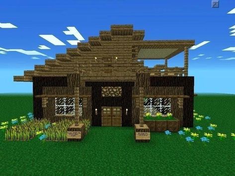 Easy Minecraft House Designs, Amazing Minecraft Houses, Minecraft Hus, Minecraft House Decorations, Minecraft Xbox 360, Minecraft Small House, Minecraft Houses For Girls, Minecraft Houses Xbox, Cool Things To Build