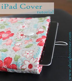 Ipad Sleeve Diy, Ipad Case Pattern, Hot Pads Tutorial, Jeans Crafts, Tote Tutorial, Ipad Bag, Cases Diy, Ipad Sleeve, Tablet Cover