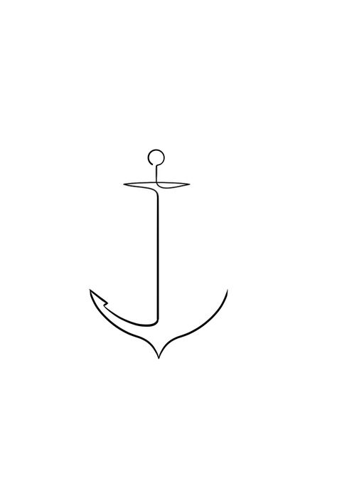 Minimal Anchor Tattoo, Nautical Hand Tattoos For Women, Anchor Tattoo Designs For Women, Line Anchor Tattoo, Fine Line Anchor Tattoo, Minimalist Anchor Tattoo, Advent Symbols, Simple Anchor Tattoo, Tiny Anchor Tattoo