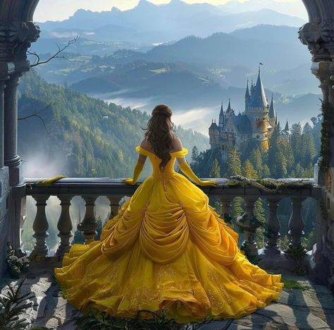 Belle Aesthetic, Beauty And The Beast Wallpaper, Fairytale Aesthetic, Princess Beauty, Beast Wallpaper, Belle Beauty And The Beast, Images Disney, Princess Wallpaper, Disney Princess Images