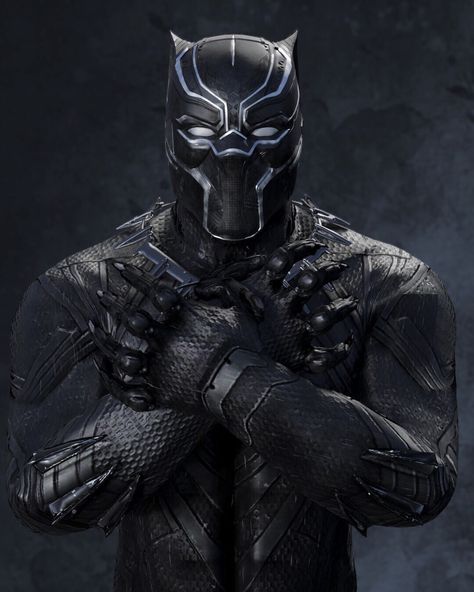 - Black Panther - Wakanda Forever! ,by Saruhan Saral °° Black Panther Images, Black Panther Character, Black Panther Chadwick Boseman, Black Panther Costume, Black Panther 2018, Panther Art, Black Panther Wakanda Forever, Black Panther Wakanda, Black Panther Art