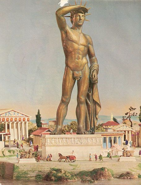 imagen del Coloso de Rodas Colossus Of Rhodes, Oracle Of Delphi, Hellenistic Period, 7 Wonders, Great Pyramid Of Giza, Ancient Greek Art, Classical Antiquity, Greek Culture, Ancient Origins