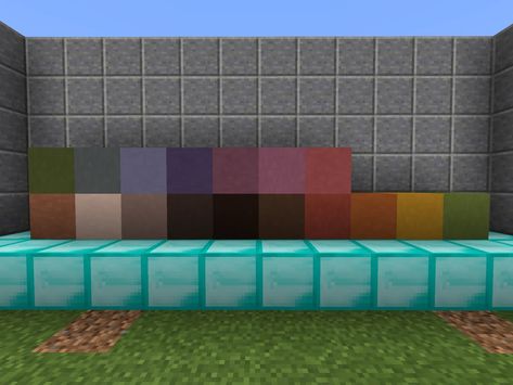 Minecraft Concrete Colors, Minecraft Terracotta Colors, Minecraft Terracotta, Desert Temple, Stair Walls, Stone Blocks, Concrete Color, Minecraft Creations, Craft Table