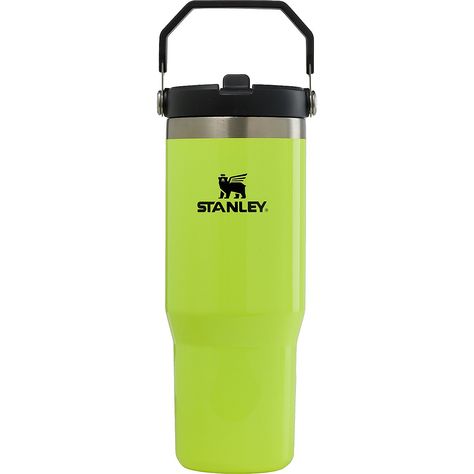 Stanley The IceFlow 30 oz Classic Flip Straw Tumbler | Academy Stanley 30oz, Straw Tumbler, Camping Style, Vacuum Flask, Tumbler With Straw, Stay Hydrated, Kitchen Storage Organization, Kitchen Bar, Steel Construction