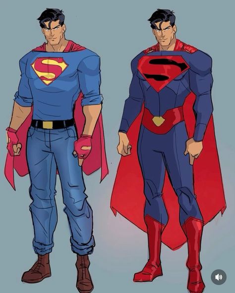 Superman Outfit, Superman Love, Superman Suit, New Superheroes, Superman Artwork, Superman Costumes, Superman Family, Superman Art, Cartoon Books