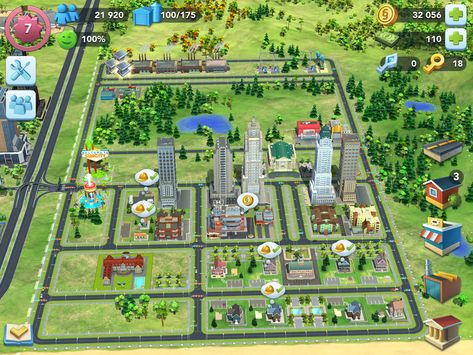 Sim City Build It Level 7 Simcity Buildit Layout Beginner, Sims City Build It Layout, Small City Layout, Simcity Buildit Layout Ideas, Simcity Layout, Simcity Buildit Layout, Simcity 4, Simcity Buildit, Ipad Kid