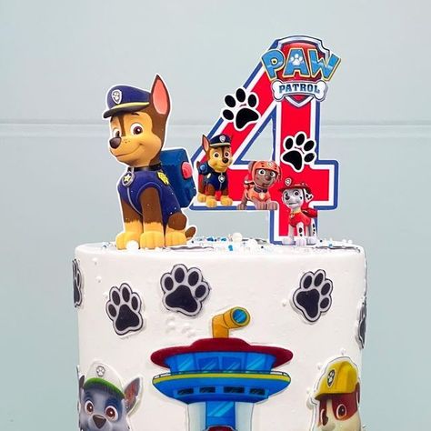 Paw Patrol Theme Cake, Paw Patrol Birthday Cake Boys, Paw Patrol Theme, Paw Patrol Birthday Cake, Paw Patrol Characters, Cake Artist, Paw Patrol Cake, Paw Patrol Birthday, Theme Cake