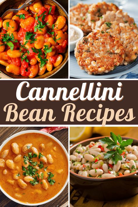 Looking for the best cannellini bean recipes? From soup to pasta to toast, the possibilities are endless with these beans. Cannelli Bean Recipes, Recipes With Cannellini Beans, Cannillie Beans, Canned Cannellini Bean Recipes, Canelli Bean Recipes Easy, Canelli Beans Recipe, Canelli Bean Recipes, Cannellini Soup, Cannellini Bean Recipes