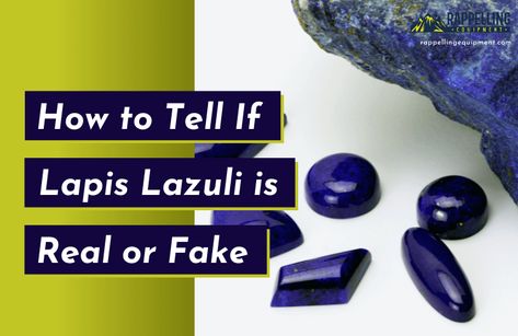 How to Tell if Lapis Lazuli is Real or Fake? (EXPLAINED) Crystal Photography, Lapis Lazuli Crystal, Lapis Lazuli Jewelry, Lapis Lazuli Stone, To Tell, How To Know, Lapis Lazuli, Stone, Crystals