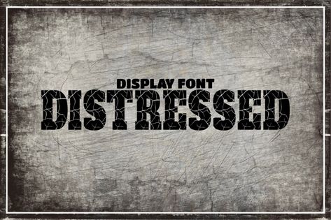 Distressed is a and dramatic decorative font. It is perfectly suitable for any design or crafty idea! Add it confidently to your projects and you will love the results! Try before you buy Distressed font for iOS, Android, macOS, or Windows for free, or you can download the full version with a commercial license here. […] Get your free download of the Distressed Font now at Free Font Download! Distressed Font, Online Fonts, Best Free Fonts, Display Fonts, Font Names, Font Generator, Font Free, Beautiful Fonts, Font Download