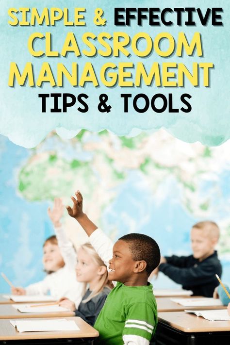 Elementary school classrooms can be full of energy and movement. Keeping that energy under control takes a lot of work from teachers, but there are many classroom management strategies that can help create an environment where learning can happen without distractions from disruptive behavior. Here are my best tips and tools for classroom management! Behavior Management Plan, Positive Behavior Rewards, Classroom Routines And Procedures, Effective Classroom Management, Classroom Management Plan, Classroom Management Tool, Behavior Chart, Classroom Behavior Management, Elementary School Classroom