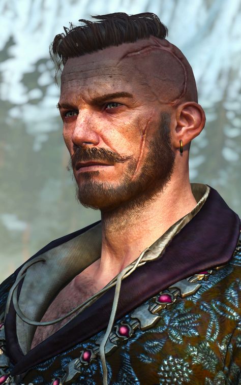 Olgierd Von Everec, Kinds Of Haircut, The Witcher Game, The Witcher Geralt, Witcher Art, The Witcher 3, Fantasy Male, Viking Warrior, Character Design Male