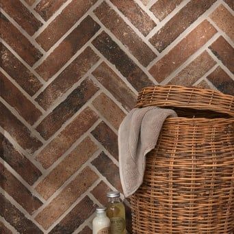 Bathroom Subway Tiles | Topps Tiles Red Tile Bathroom, Brick Style Tiles, Brick Effect Tiles, Bronze Tiles, Indoor Outdoor Fireplaces, Style Tiles, Subway Tiles Bathroom, Subway Style, Topps Tiles