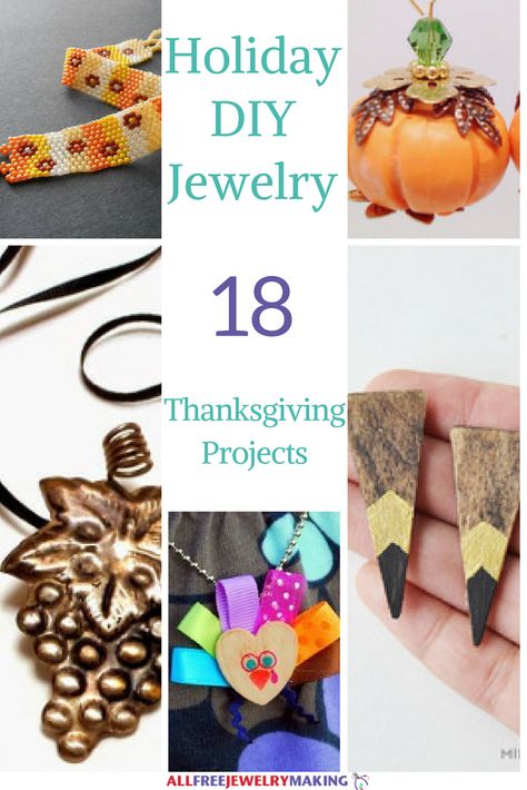 Holiday DIY Jewelry: 18 Thanksgiving Projects Homeschool Thanksgiving, Thanksgiving Projects, Diy Thanksgiving, Layered Jewelry, Holiday Diy, Jewelry Patterns, Multi Strand, Diy Bracelets, Beading Patterns