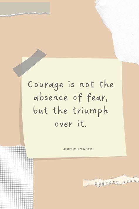 This quote by Nelson Mandela encapsulates the essence of courage by highlighting that true bravery is not the absence of fear but the ability to overcome it. It encourages individuals to confront their fears, challenges, and uncertainties with resilience and determination. By acknowledging that fear is a natural part of the human experience, the quote empowers people to face adversity head-on and emerge stronger on the other side. Motivated By The Fear Of Being Average, Courage Is Not The Absence Of Fear Princess Diaries, There Is No Courage Without Fear, Our Greatest Fear Is Not That We Are Inadequate, Courage Isnt The Absence Of Fear, Nelson Mandela Quotes, The Human Experience, Nelson Mandela, Human Experience