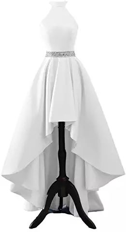 White High Low Dress Formal, Middle School Dance Dresses 7th Formal, High Low Prom Dresses With Sleeves, Middle School Dance Dresses 7th, School Dance Dresses 7th, Middle School Dance Dresses 6th Grade, 7th Grade Dance Dresses, White Dance Dress, Conti Dresses