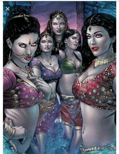 Woman Vampire, Raj Comics, Indian Comics, Comics Cover, Mermaid Photography, Indian Women Painting, Indian Art Gallery, Silk Nightwear, Female Art Painting