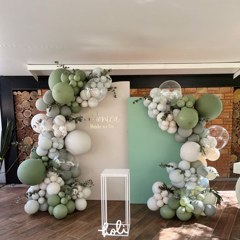 #luxuryevent #luxuryballoons #partyballoons #eventdesigner #beautifuldecor #partyideas#ballooninstalation #eventinspo #birthdayparty Sage Green Balloon Garland, Sweet Table Decorations, Sage Green Baby Shower, Hulk Birthday, Green Balloons, 21st Birthday Decorations, Dino Birthday Party, Happy Birthday Template, 1st Birthday Cakes