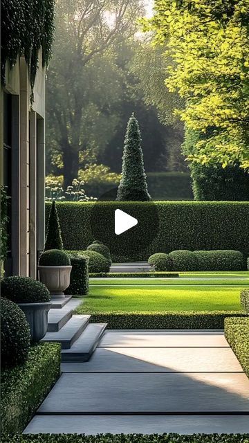 DB Gardens on Instagram: "GARDEN IDEAS & DESIGN INSPIRATION

Tag someone that need to see this🏡🌿

#boxwood #hedges #landscaping #gardening #greenery #outdoordecor #shrubs #evergreen #topiary #trimming #maintenance #backyarddesign #frontyardbeauty #privacy #landscapearchitecture #plantsofinstagram #homeandgarden #naturalbeauty #greenthumb #sustainablegardening #beautifulhomes" Beach Pie, Atlantic Beach Pie, Hedges Landscaping, Garden Design Inspiration, Boxwood Hedges, Boxwood Landscaping, Beautiful Gardens Landscape, Evergreen Hedge, Garden Hedges