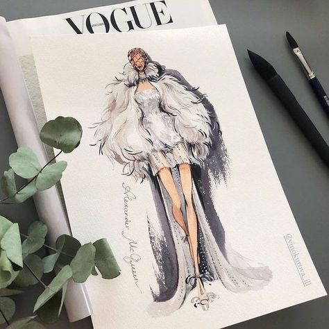 Figure For Dress Design, Fashion Illustration Aesthetic, Fashion Styling Portfolio, Fashion Sketches Inspiration, Fashion Illustration Hair, Illustration School, Fashion Illustration Portfolio, Watercolor Fashion Illustration, Vogue Art