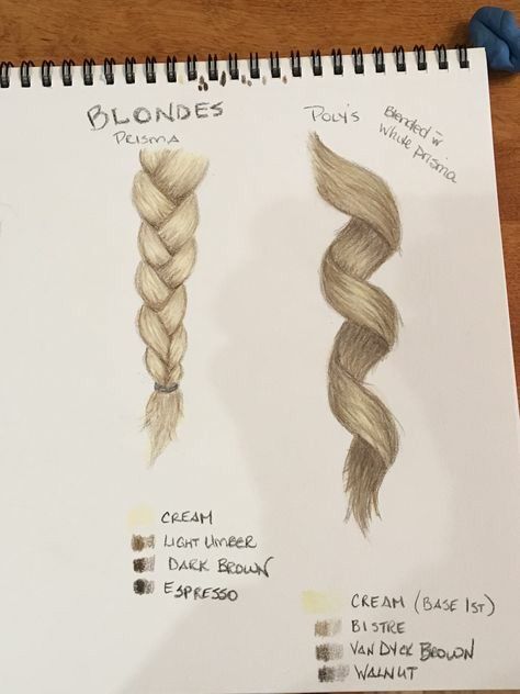 Blonde Hair Color Pencil, How To Draw Blonde Hair With Pencil, Blonde Hair Pictures, Watercolour Hair, Colouring Tips, Lip Pencil Colors, Blending Colored Pencils, Drawing Hair Tutorial, Colored Pencil Tutorial