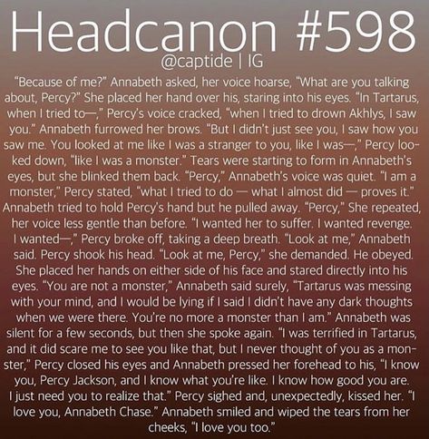 Percabeth Headcanon Period, Percabeth Headcanon Spicy, Percabeth Headcanon Highschool, Percabeth In Tartarus, Percabeth Tartarus, Ask The Demigods, Percabeth Headcanon, Pjo Headcanons, Percy Jackson Head Canon