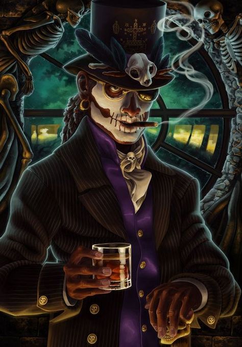 Baron Samedi (folklore) | Villains Wiki | Fandom Louisiana Voodoo, Voodoo Art, Voodoo Child, Baron Samedi, New Orleans Voodoo, Papa Legba, Louisiana Art, Salem Massachusetts, Free Canvas