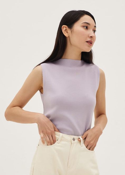 Haniela Funnel Neck Knit Top | Love, Bonito Finds 🤍 | #LoveBonito #LoveBonitoFashion #LoveBonitoFashionOutfit #LoveBonitoClothes #Outfits #OutfitIdeas #OutfitsAesthetic Belted Shift Dress, Online Love, Love Bonito, Square Neck Bodysuit, Drop Shoulder Tee, Dress Out, Flutter Sleeve Top, Puff Sleeve Top, Cropped Cardigan