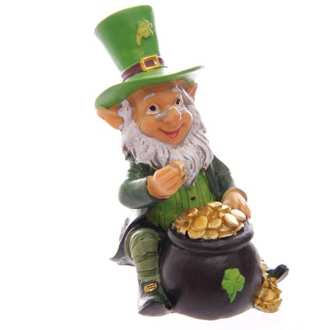 leprechaun statue | Lucky Leprechaun Figures 9 - 11cm Lucky Leprechaun, Fondant Figures Tutorial, Polymer Clay Figures, Fondant Figures, Irish Blessing, Christmas Stocking Fillers, Luck Of The Irish, Diy Clay Crafts, St Pattys