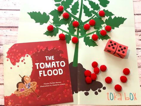 Number Sense for #preschoolers is the ability to understand what numbers are all about. It is not only the ability to count. It is also about quantification - that all numbers correspond to an exact quantity of a set of objects and number representation - that a numerical symbol like 5 corresponds to a quantity as well. A strong foundation in number sense is important for success in math!  Throw the dice, count the dots, add the Tomatoes to the tomato plant! Play again and again! Tomato Activities Preschool, Skills For Preschoolers, Number Representation, Garden Crafts For Kids, Types Of Tomatoes, Plant Activities, Plant Crafts, Tomato Plant, 9 September