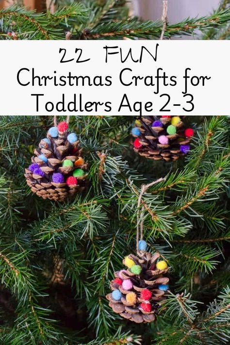 22 Fun Christmas Crafts for Toddlers Age 2-3 Xmas Craft Preschoolers, Christmas Crafts For Kids 3-5, Easy Christmas Crafts For 2 Yo, Toddler Preschool Christmas Crafts, Holiday Classroom Craft Ideas, Christmas Craft For 2 Year, Christmas Crafts Kids Can Make For Their Parents, Toddler Christmas Arts And Crafts, Christmas Ornament Toddler Crafts