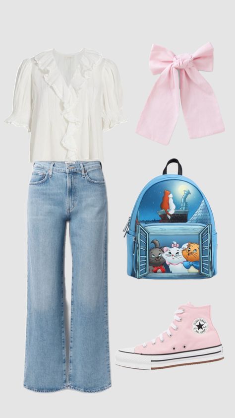 #mariekitty #marie #aristocats #aristocatsmarie #disney #disneyland #disneybound #disneybounding #disneylandbound #disneyoutfit #outfitinspo Disneyland Disneybound, Marie Aristocats, Disney Outfits, Disneyland, Kitty, Disney, Outfit Inspo