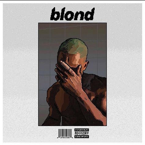 3,559 Likes, 28 Comments - Aaron Fahy | Design (@aaronfdesign) on Instagram: “blonde 🤦‍♂️ One of my favourite albums in all different types of art styles! Which one is your…” Different Types Of Art Styles, Ocean Pixel Art, Blond Album Cover, Frank Ocean Album Cover, Ocean Album Cover, Blond Frank Ocean, Different Types Of Art, Frank Ocean Album, Types Of Art Styles