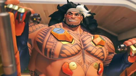 Following his last round of buffs that resulted in utter dominance, Overwatch 2’s latest balance patch tones down Mauga. His base health has increased from 250 to 300, but his base armor drops from 250 to 200. The ammo from Incendiary and Volatile Chainguns is also reduced from 350 to 300, while Cardiac Overdrive now grants 60 percent lifesteal with a 12-second cooldown. Cage Fight reloads the Chainguns at the start but no longer grants infinite ammo. Finally, the overhealth conversion rate… Apollo Justice, Overwatch 2, Blizzard Entertainment, Conversion Rate, Silly Pictures, Reference Images, Overwatch