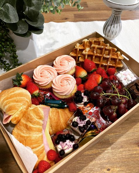 Mother’s Day Breakfast Surprise, Breakfast Pictures, Food Gift Box, Graze Box, Mothers Day Breakfast, Food Basket, Mothers Day Brunch, Hunter Valley, The Hunter