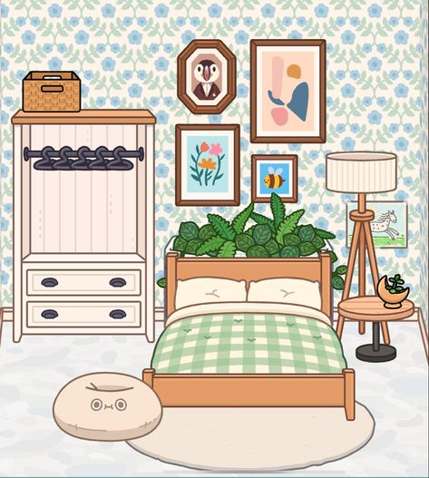 Toca boca room idea, bedroom idea, small bedroom, aesthetic bedroom, design Small Bedroom Aesthetic, Toca Boca Room Idea, Toca Boca Bedroom, Aesthetic Bedroom Design, Toca Boca Room, Idea Bedroom, Bedroom Idea, Room Idea, Bedroom Aesthetic