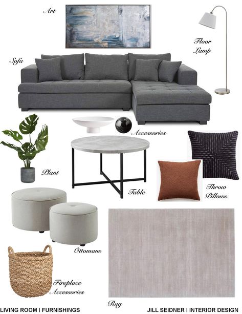 Dark Grey Sofa Living Room, U Couch, Dark Grey Couch Living Room, Gray Sectional Living Room, Gray Sofa Living, Modern Grey Living Room, Gray Living Room Design, Grey Sofa Living Room, Grey Couch Living Room