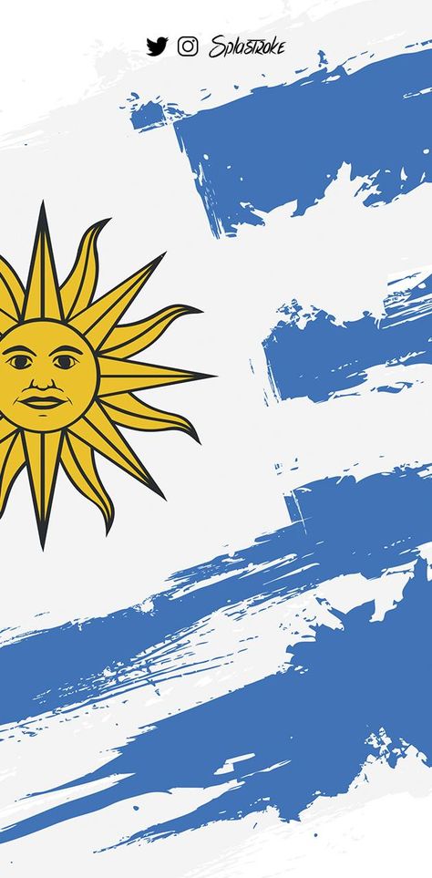 Uruguay wallpaper by splastroke - 8144 - Free on ZEDGE™ Uruguay Flag, American Flag Wallpaper, Astronaut Wallpaper, Argentina Flag, Rennaissance Art, Messi And Ronaldo, Iphone Wallpaper Hipster, Flag Art, World Cup 2018