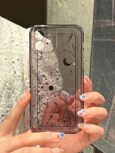 Floral Print Phone Case | SHEIN USA Shein Phone Case, Print Phone Case, Floral Print, Phone Case, Floral Prints, Fashion Accessories, Phone Cases, Floral, Quick Saves