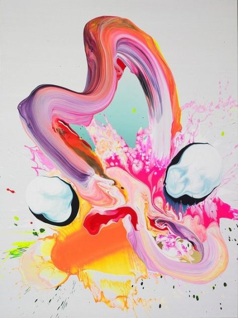 tumblr_mgtf1j2BJu1rwvf68o1_1280 Yago Hortal, Arte Inspo, Inspiration Art, Art Plastique, Modern Art Abstract, Art Paint, Abstract Art Painting, Painting Inspiration, Colorful Art