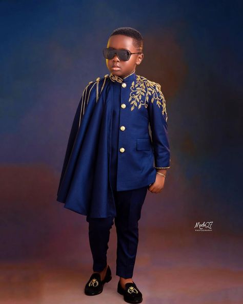 African Fashion For Boys, Senator Styles For Kids Boys Latest, Senator Wear For Kids Boys, Boys African Wear, Boys African Outfits, Senator Styles For Boys, 1st Year Photoshoot, Traditional Dress For Boy, Wedding Dress For Boys