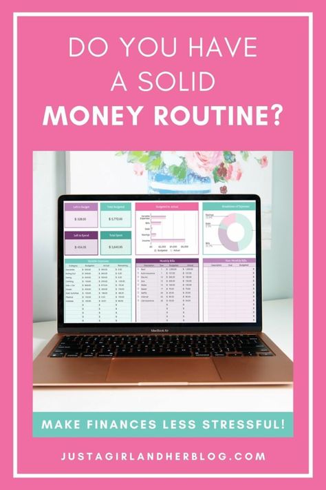 Get a behind-the-scenes look at our family's money routine-- how we manage our budget, paying bills, planning for future expenses, and more! Money Routine, Wrapping Money, Budget Binder Printables, Finance Dashboard, Monthly Budget Spreadsheet, Budget Goals, Family Money, Budgeting Tools, Budget Spreadsheet