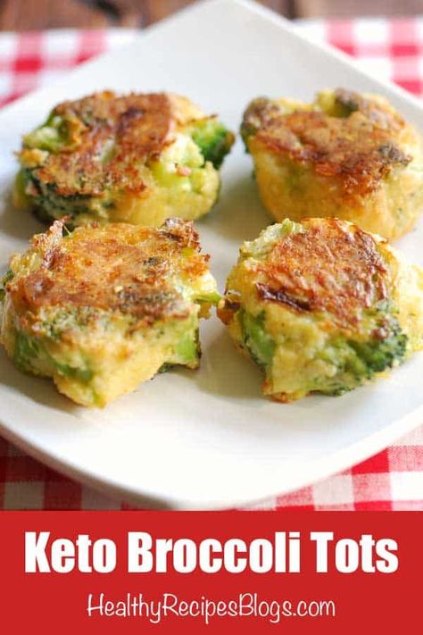 Broccoli Tots Recipes, Cheesy Broccoli Bites, Broccoli Keto, Broccoli Tots, Recipe Broccoli, Crispy Baked Chicken Thighs, Broccoli Bites, Keto Broccoli, Cheap Clean Eating