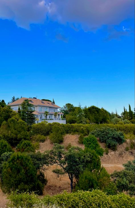 House on a hill. Beverly Hills. Old money. Mansion. Huge house. Hills. House On Top Of Hill, Quiet Lifestyle, House On Hill, Sunny House, Ring Master, House On The Hill, Inside A House, Family Nature, House Viewing