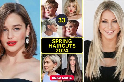 33 Spring Haircuts 2024: Unveil Trendy Styles for a Fresh Look Spring Haircuts, Hottest Hairstyles, Haircuts 2024, Straight Hairstyles Medium, Long Hair Trends, Short Hairstyles Fine, Warm Blonde, Cute Haircuts, Sleek Bob