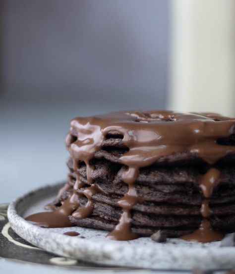 Spelt Pancakes, Vegan Protein Pancakes, Vegan Pancakes Easy, Chocolate Protein Pancakes, Dairy Free Pancakes, Healthy Pancakes, Vegan Breakfast Easy, Easy Vegan Dessert, Whole Grain Flour